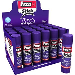 Fixo stick 00020635－caja de 12 pegamentos en barra trazo mágico de 40g