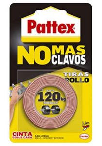 Pegamentos no mas clavos tiras