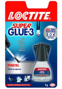 Pegamentos superglue