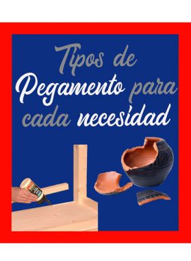 Tipos de pegamento para cada necesidad